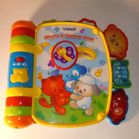 VTech Musical Rhymes Books Baby &Toddler Toy Educational Learn LOT OF 2 - Picture 8 of 14